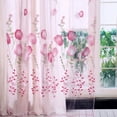 thumbnail image 2 of Tulle Rideau Tulle Rideaux Sheer Curtain-100 * 200cm Tulipes Colorées Impression Tulle Rideaux Sheer Drape Balcon Fenêtre Décoration(Rose), 2 of 8