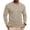 Beige, variant on Fnnxeal Mens T-Shirts Casual Long Sleeve Fashion Fall Winter Crew Neck Black Shirts for Men Size 2XL