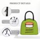 thumbnail image 4 of Disketp Fresh Sushi Bolsa Térmica para Almuerzo, Lonchera con Abertura Amplia y Gran Capacidad, Organizador Reutilizable para Mujeres, Hombres y Adultos, 4 of 6
