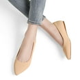 thumbnail image 5 of BURUDANI Women's Casual Pointed Toe Ballet Comfort Soft Slip On Flats Shoes, 5 of 5