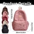 thumbnail image 3 of Leopard Print Backpack College Backpack Backpack For College Work Backpack Cute Backpack Laptop Backpack Backpack For Women Travel Backpack, 3 of 6