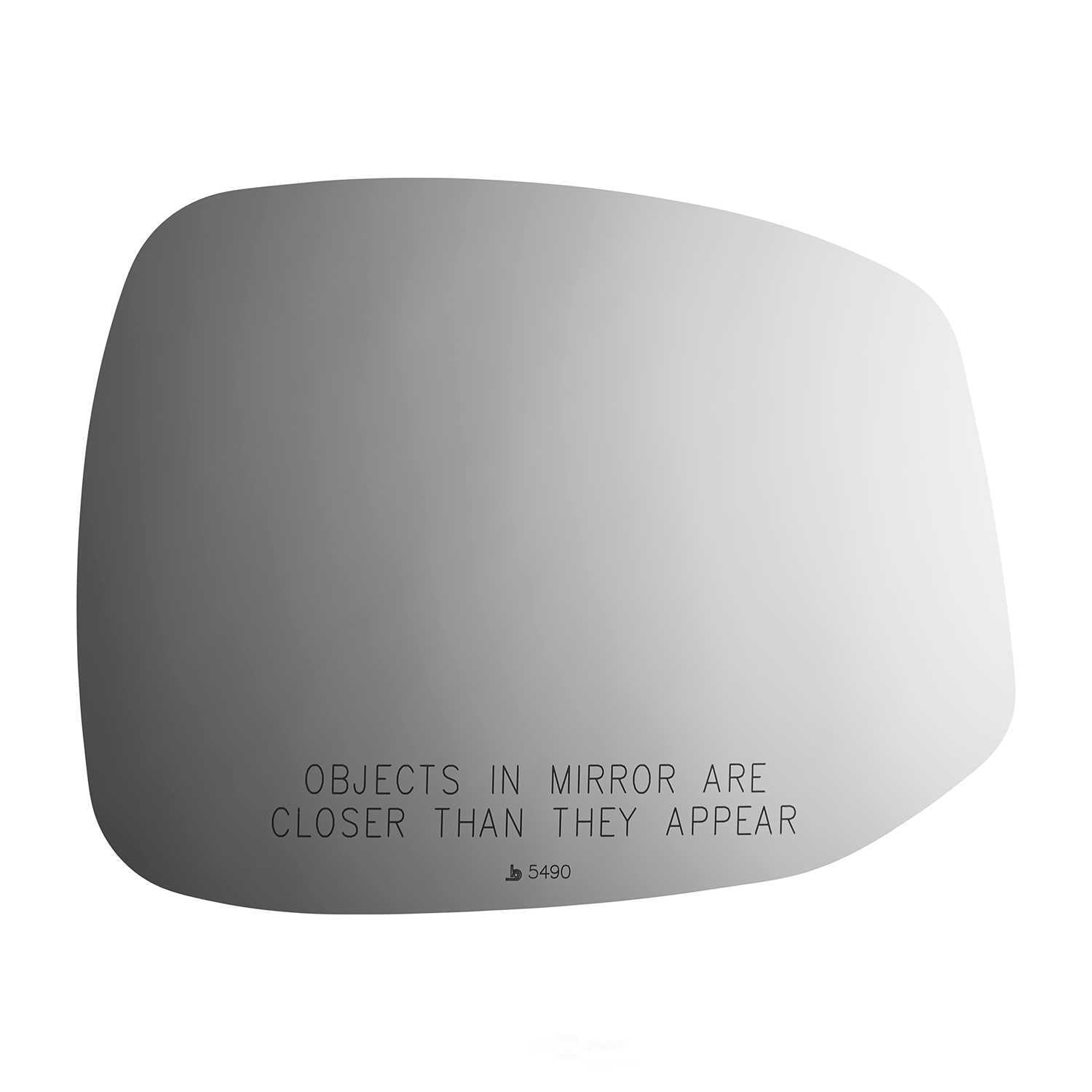 Burco 5490 Passenger Side Convex Replacement Mirror Glass for Honda Civic