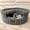 gray, variant on CheerPals 2-in-1 Cat Bed with Removable Lid, Washable Plush Indoor Cat Cave House, 21.7 Inch, Gray