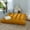 Yellow, variant on Sorra Home Silver Square Floor Pillow with Handle 40 in x 40 in x 5 in