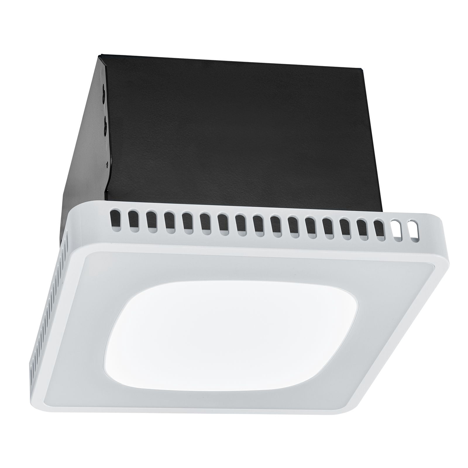Bathroom Exhaust Fan with 7-Color RGB Lights, 80-110-130 CFM, 1.5 Sones Low Noise, DC Motor, Remote Control for KTV Laundry Room