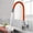 Orange Pipe, variant on Orange Pipe Flexible Neck Kitchen Sink Faucet Chrome Universal Pipe Hot Cold Kitchen Mixer Tap Deck Mounted Bathroom Kitchen Tap