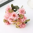 thumbnail image 4 of Manunclaims 1 Bunch Artificial Flower Vivid Appearance Simulation Cherry Blossoms Wedding Arrangement Decor for Living Room, 4 of 7