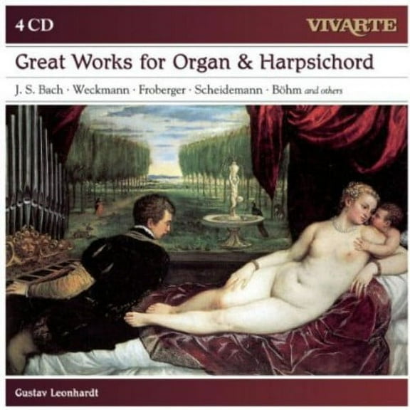 Gustav Leonhardt - Great Works For Organ & Harpsichord - Music & Performance - CD