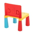 thumbnail image 3 of HLONK Kids Table Chair Set, Alphabet Letter Table Chair Set with Reduced Version Mushroom Leg [40 x 35 x 30], 3 of 8