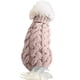 thumbnail image 3 of Suéter de cuello alto para perros Otoño Invierno ropa tejida para cachorros y mascotas chaleco grueso y cálido chaqueta 251, 3 of 7