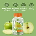 thumbnail image 3 of Health Supplied Vitamin C Immune Support Gummies 1050mg | Natural Sour Apple Flavor | Vegan Plant Based Pectin, 3 of 8
