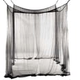 thumbnail image 1 of Mosquito Net For Double Bed, Rectangular Solid Color With 4 Openings, Easy Installation,190cm X 210cm X240cm, 1 of 5