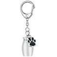 thumbnail image 1 of Decoración del hogar, decoración de la habitación, 2 piezas de urnas para mascotas, llavero, urnas para perros para cenizas con 2 bolsas de almacenamiento para cenizas de perros, cenizas de mascotas p, 1 of 2