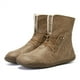 thumbnail image 5 of Nuevas botas de tubo medio para mujer de otoño/invierno, botas planas de color sólido, botas de nieve para mujer Wmkox8yii ghj1455, 5 of 6