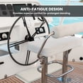 thumbnail image 4 of VOS Anti-Fatigue Standing Mat Boat Helm Thick Non-Slip Grip Cushion (White Sand), 4 of 7