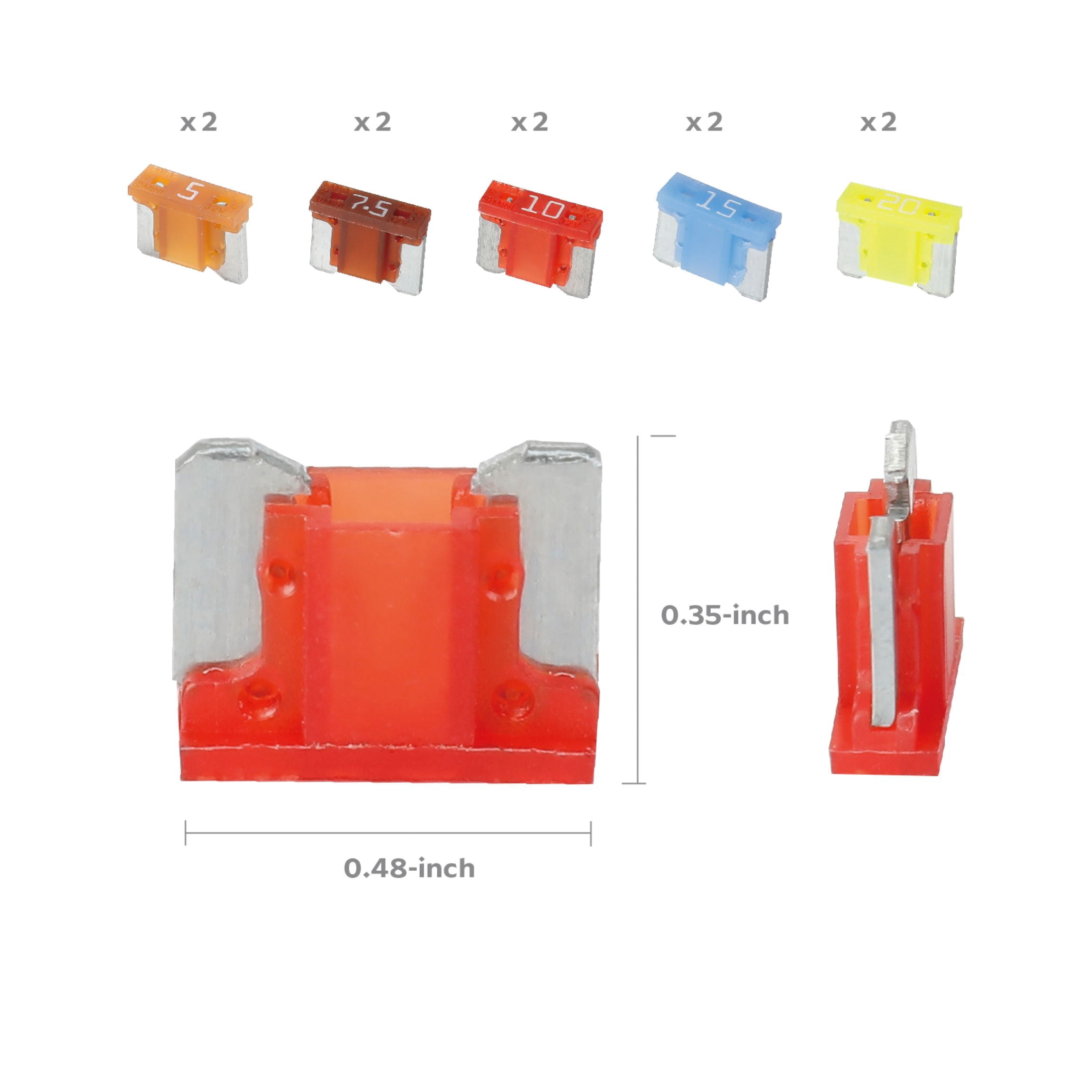 EverStart 29-Piece Emergency Fuse Kit for Ford Vehicles Post-2000