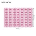 thumbnail image 2 of 2 Piece Soft Bathroom Rug Set Pink Bows Bath Mat and U-Shaped Toilet Contour Rug (16"x24"+20"x24"), 2 of 7