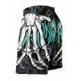 thumbnail image 6 of Skeletal Hands Mens Swim Trunks Quick Dry Stretch Board Shorts with Soft Mesh Lining Funny Beach Short with Pockets L-XL, 6 of 8