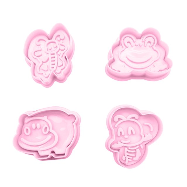 Cortadores de émbolo con forma de hojas para estampar pasteles, galletas y fondant, adorables y divertidos, para pasteles, chocolates y galletas.