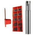 thumbnail image 3 of 10 Pcs D25mm 90° 2F Moulin de Visage Indexable Apmt1604 Insert en Carbure, 3 of 8