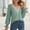 Green, variant on Fall Sweater for Women 2022 Hollow out Splicing V Neck Blouse Cuff Long Sleeve Blouse Hollow out Blouse Elegant Blouse Knit Sweater Vintage Christmas Sweater Romper