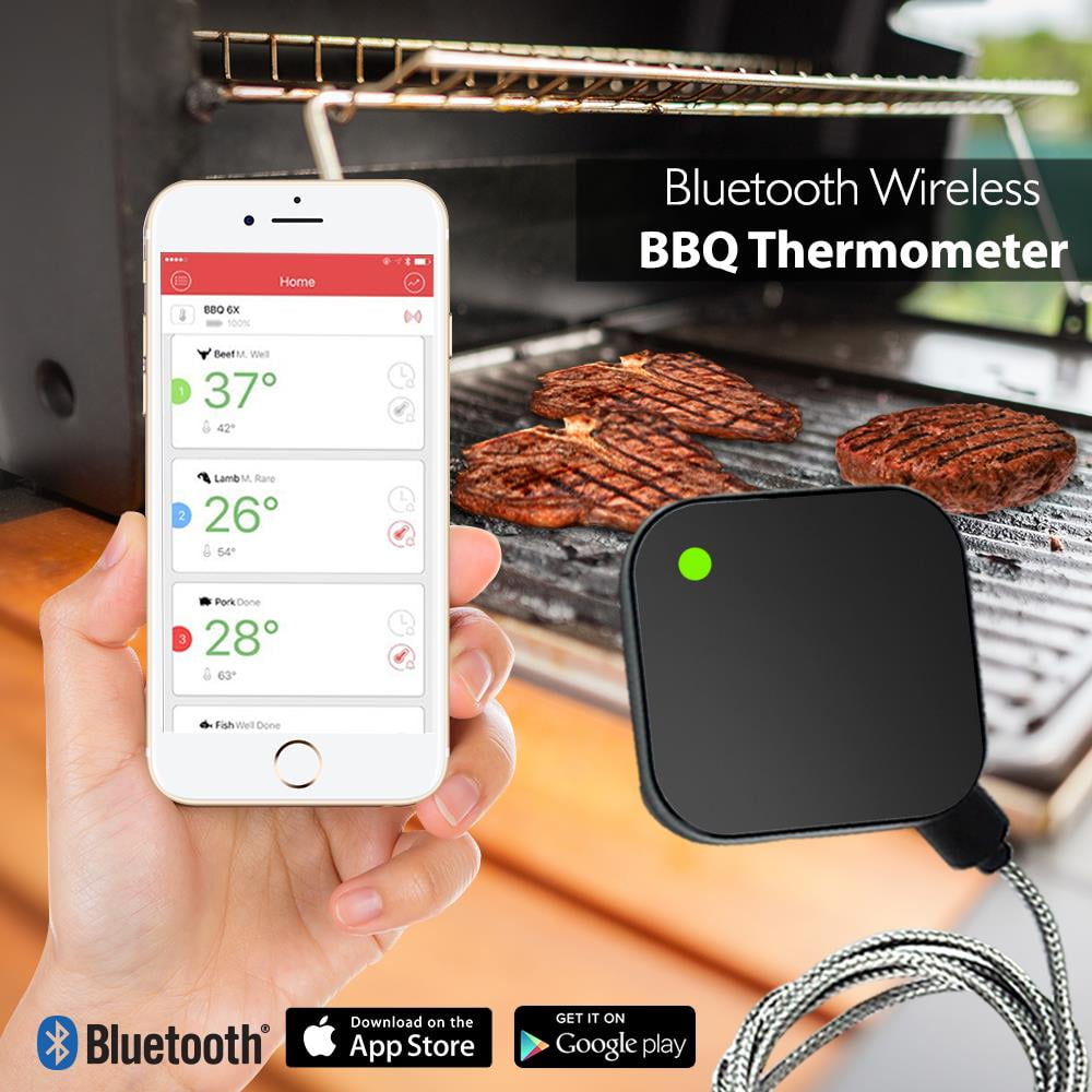 BT cord free BBQ Thermometer