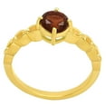 thumbnail image 3 of 18K Gold Over Brass Hessonite Garnet - Madagascar Ring s.6 Jewelry RM-1762 TGR1030_A_6, 3 of 6