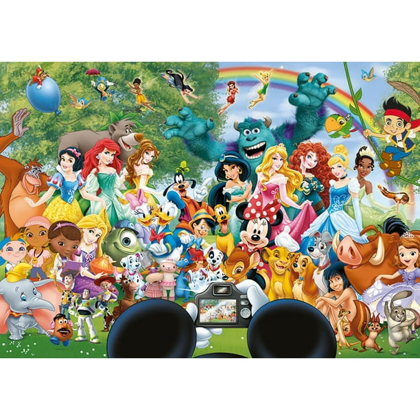 Educa - 16297 - Puzzle Classique - Le Merveilleux Monde De Disney II - 1000  Pièces 