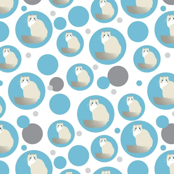 Ragdoll Cat Premium Gift Wrap Wrapping Paper Roll