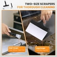 thumbnail image 4 of Cleaning Kit for Blackstone, Flat Top Grill Cleaning Kit with Griddle Scraper, Grill Brick, Scouring Pads & Ergonomic Handles for Deep Clean Grease, Burnt Residue (11 PCS), 4 of 7