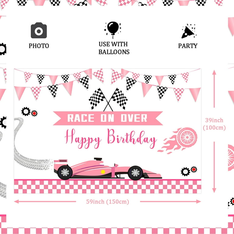 racing-car-race-on-over-birthday-party-decorations-for-girls-pink-race-car-backdrop-with-happy-birthday-race-flag-pattern-photography-background-photo-props-for-girls-birthday-supplies-walmart-com