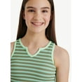thumbnail image 4 of Justice Girls Striped Tee & Short Set, Sizes XS - XLP, 4 of 7