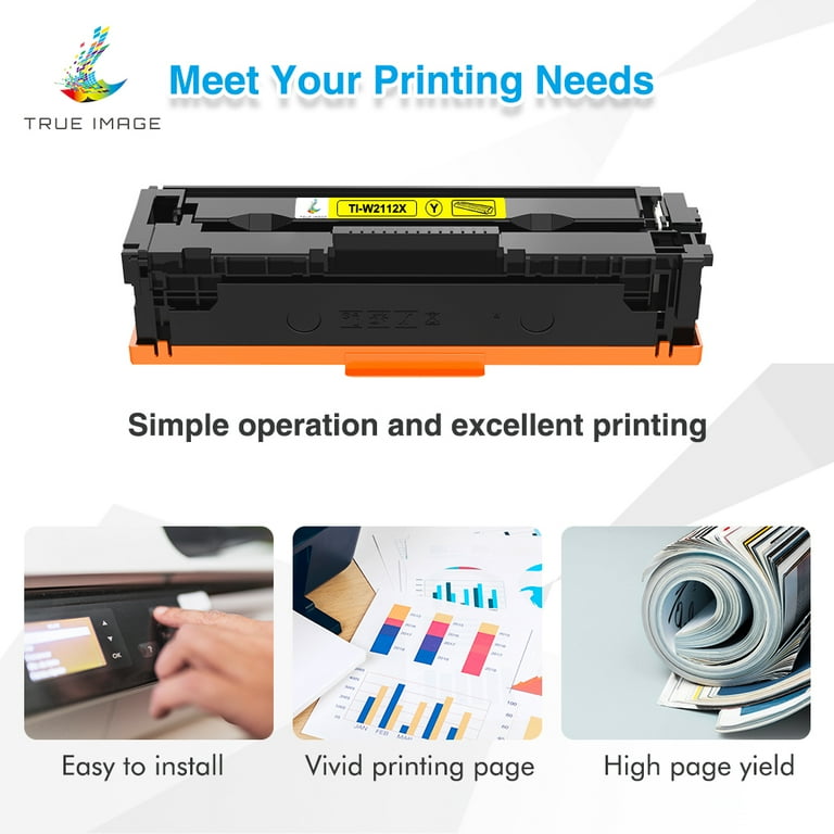 Completo Generalmente rodillo TRUE IMAGE 4-Pack 206X Toner Cartridge Without Chip Compatible Toner for HP 206X 206A W2110A W2110X Color Laserjet Pro MFP M283fdw M255dw M283cdw M283 M255 Printer Ink (Black,Cyan,Yellow,Magenta) - Walmart.com Completo Generalmente rodillo TRUE IMAGE 4-Pack 206X Toner Cartridge Without Chip Compatible Toner for HP 206X 206A W2110A W2110X Color Laserjet Pro MFP M283fdw M255dw M283cdw M283 M255 Printer Ink (Black,Cyan,Yellow,Magenta) - Walmart.com
