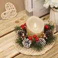 thumbnail image 4 of HYLLai Elegant Christmas Wreath for Door and Window, Natural Vine Holiday Garland for Indoor Outdoor Festive Decorations, Perfect for Home and Party Ambiance, 4 of 6