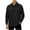 Black, variant on Gfyviroh Men's Work Shirts Casual Full Button Front Lightweight Shirt with Chest Pockets Comfy Long Sleeve Outdoor Shirt