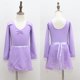 thumbnail image 1 of Ropa de baile para niñas, mujeres, primavera y otoño, manga larga, verano, manga corta, ropa de práctica para niñas, vestido con volantes, ballet para niñas, 1 of 2