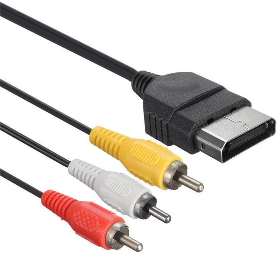 Wiresmith Standard RCA Av Composite Cable for Original Xbox