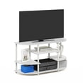 thumbnail image 4 of Furinno JAYA Meuble TV d'Angle Design Simple, Blanc/blanc, 4 of 6