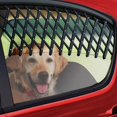 thumbnail image 4 of SHAR Pet Window Retractable Fence (Small 24.3*11.4*1.2cm),Pet Caravan Rear Window,Vent Guard,Universal Adjustable Safety Latch Retractable Fence, 4 of 5