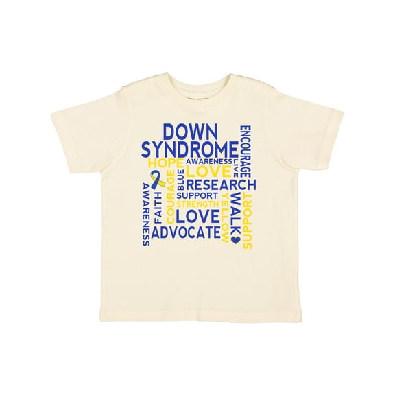Inktastic Down Syndrome Awareness Boys or Girls Toddler T-Shirt