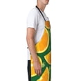 thumbnail image 3 of Picia Orange Waterproof Apron for Unisex Adult - Adjustable Bib Apron with Pockets, Ideal for Cooking, Gardening, Painting, and Household Chores, 3 of 9