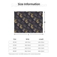 thumbnail image 5 of Yiaed Snake Sleep Print Blanket Throw Blanket Soft Cozy Flannel Blanket for Home Bed Sofa Couch Chair-60"x50", 5 of 6