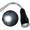 thumbnail image 5 of Linternas LED extensibles flexibles telescópicas portátiles Antorcha Herramienta de recogida de cabeza magnética Lámpara de luz de flash, Plata oso de fresa  Hogar, 5 of 5