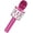 Purple, variant on Kids Microphone for Singing, Wireless Bluetooth Karaoke Microphone for Adults, Portable Handheld Karaoke Machine, Toys for Boys and Girls Gift for Birthday Party (Rose Gold)