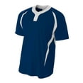thumbnail image 2 of 2-Button Color Blocked Jersey N4229, 2 of 2