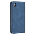 thumbnail image 3 of for iPhone XS Max (6.5 inch) PU Leather Wallet Case, Shockproof Magnet Flip Folio Purse Case with Card Slots Kickstand Cover for iPhone XS Max,Blue, 3 of 11