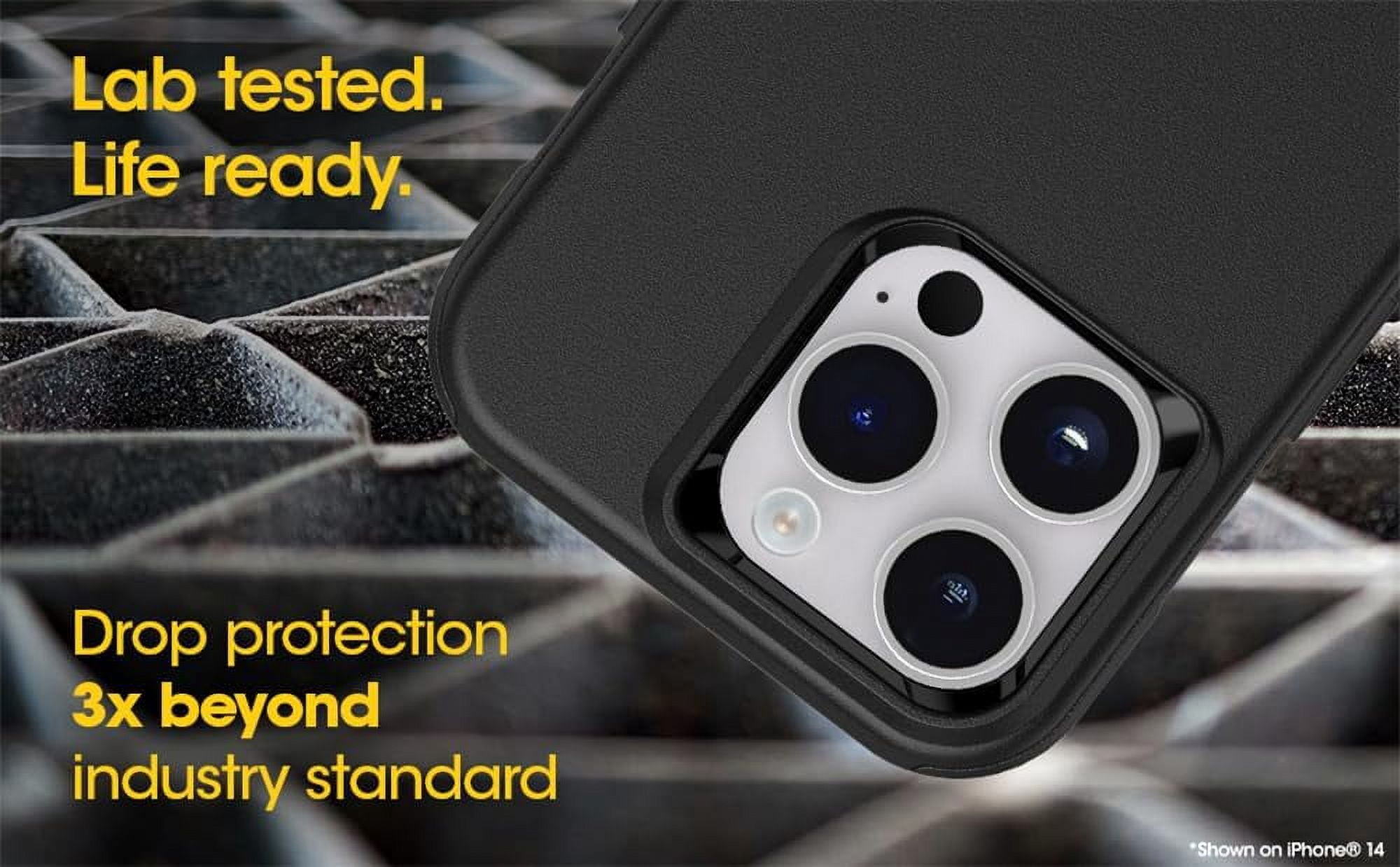 OtterBox Commuter Series MagSafe Case for iPhone 15 Pro Max, Crisp Denim