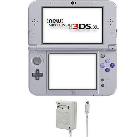 Nintendo 3DS XL Bundle (2 Items): Nintendo New 3DS XL - Super NES Edition and an AC Adapter for New 2DS XL/ New 3DS/ New 3DS XL/ 2DS/ 3DS XL/ 3DS/ DSi XL/ DSi