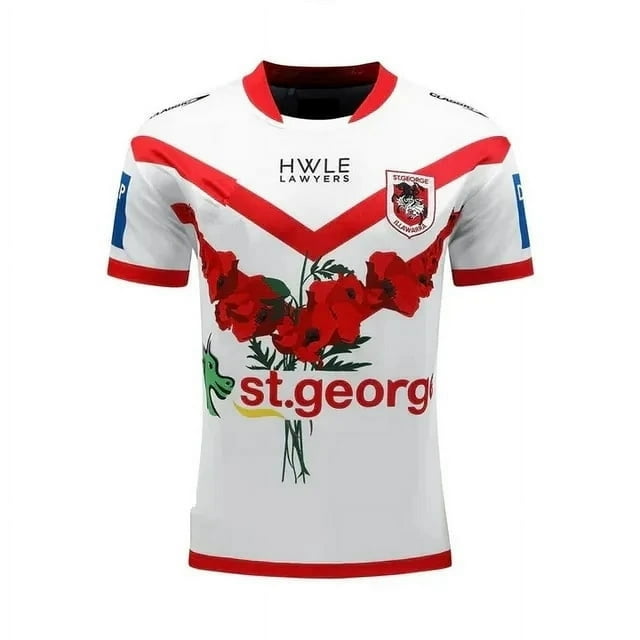 2024 ILLAWARRA DRAGONS MENS INDIGENOUS RUGBY JERSEY size S--5XL ( Print name and number )