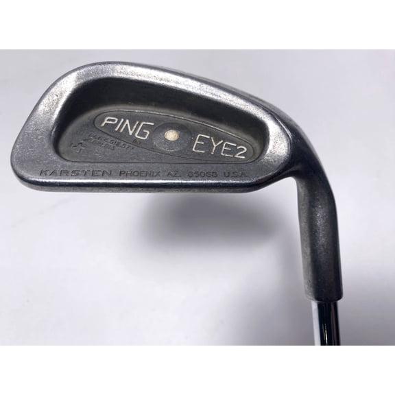 Pre-Owned Ping Eye 2 + Single 9 Iron White Dot 3* Up KT-Shaft Stiff Steel Mens RH